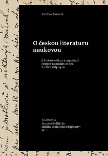 O českou literaturu naukovou
					 - Piorecká Kateřina