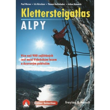 Freytag a Berndt Alpy Klettersteigatlas průvodce