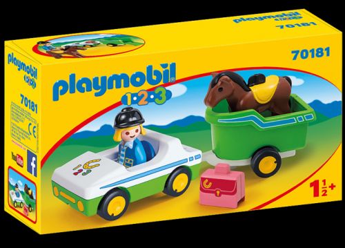 Playmobil 70181 Auto s přepravníkem na koně