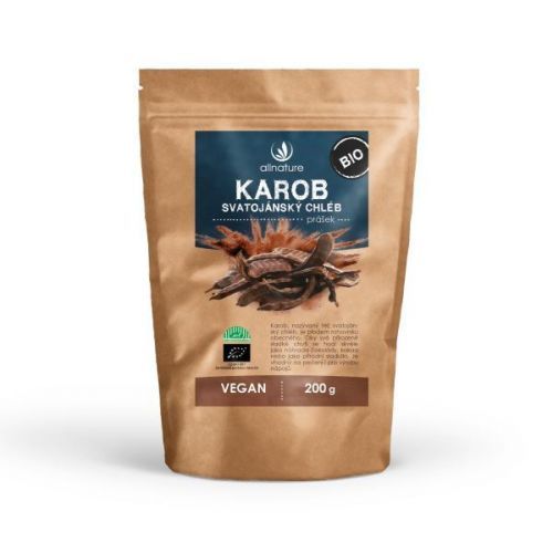 Allnature Karob - svatojánský chléb - prášek BIO 200 g