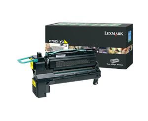 Lexmark C792 extra velká žlutá toner.kaz,C792X1YG