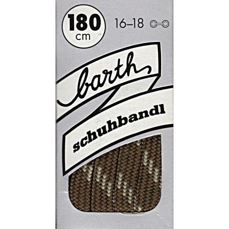 Barth Bergsport Halbrund půlkulaté/180 cm/barva 306 tkaničky do bot