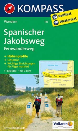 Spanischer Jakobsweg 133 / 1:100T NKOM
					 - neuveden