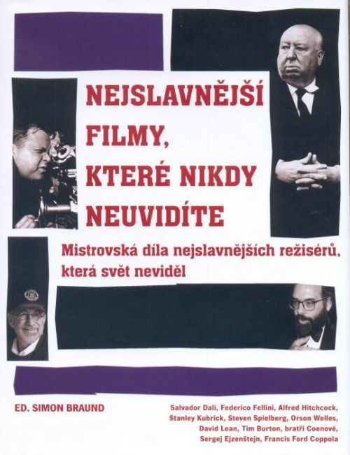 Nejslavnější filmy, které nikdy neuvidíte - Braund Simon - e-kniha