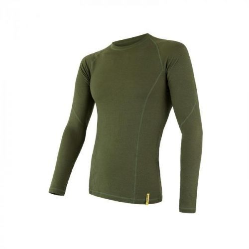 Triko SENSOR MERINO DF- pánské, dl. rukáv safari - velikost 2XL