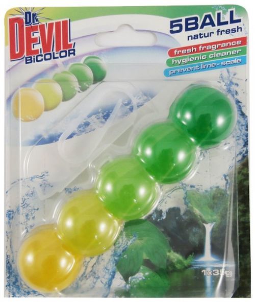 Dr.Devil WC Bicolor 1x35g Natur Fresh