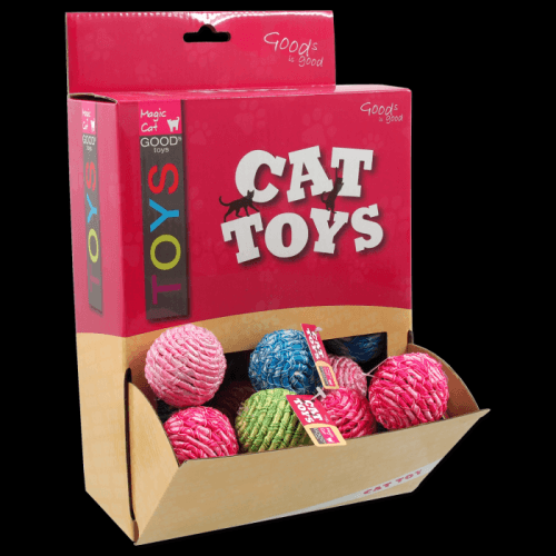 Hračky MAGIC CAT míček bavlněný 4 cm 50ks