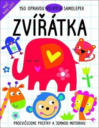 Zvířátka 150 opravdu velkých samolepek