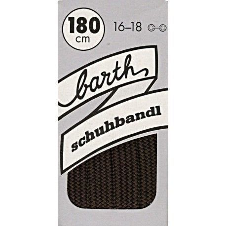 Barth Bergsport Flach Uni ploché/180 cm/barva 037 tkaničky do bot