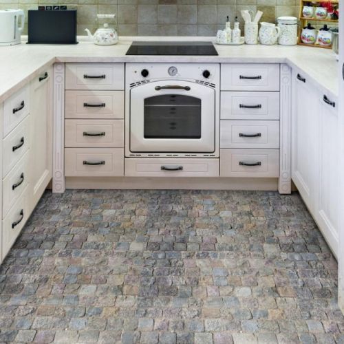 Samolepka na podlahu Ambiance Slab Stickers Paving, 30 x 30 cm