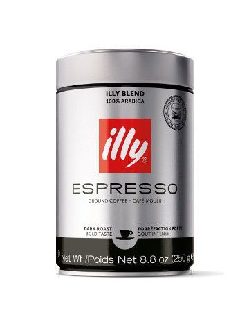 ILLY Dark tmavě pražená mletá káva 250 g