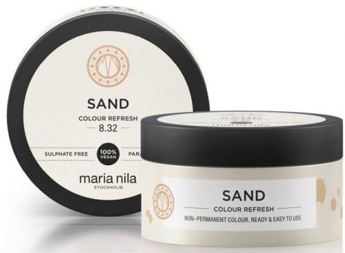 Maria Nila Jemná vyživující maska bez permanentních barevných pigmentů Sand (Colour Refresh Mask) 100 ml