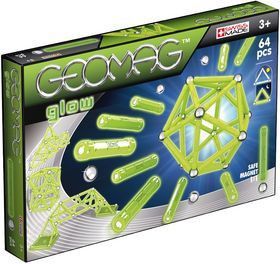 Stavebnice Geomag Glow 64 pcs