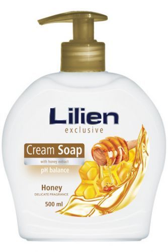 Lilien krémové tekuté mýdlo Honey 500ml