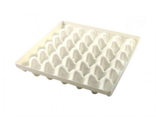 Plato na vejce plast 30ks bílé CZ