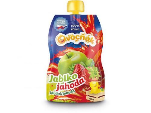 Ovocňák Ovocňák mošt jablko jahoda 200ml