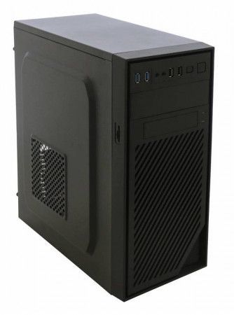 EUROCASE ML X404 ATX case (2x USB3, 2x USB2, audio, čtečka karet, bez zdroje) černý, MLX404B00
