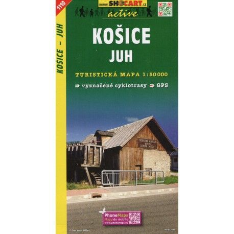 SHOCart 1110 Košice jih 1:50 000 turistická mapa