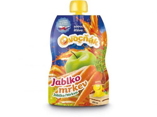 Ovocňák Ovocňák mošt jablko mrkev 200ml