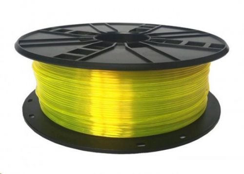 Tisková struna (filament) GEMBIRD, PETG, 1,75mm, 1kg, žlutá 3DP-PETG1.75-01-Y, TIF0561G0