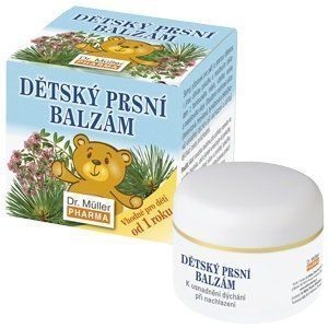 Prsní balzám dětský 50ml Dr.Müller