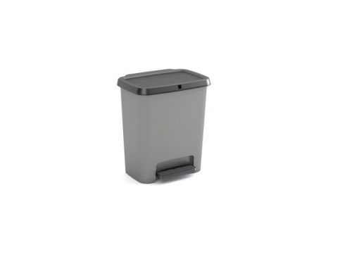 KIS Koš na odpad Compatta recycling 20+20L, šedý