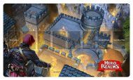 White Wizard Games Hero Realms Playmat - Fire Bomb