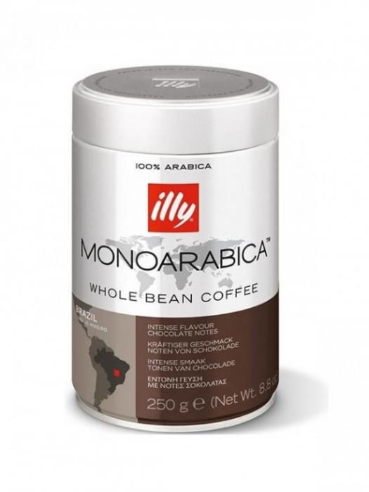 Illy Monoarabica Brazil Zrnková káva 250 g