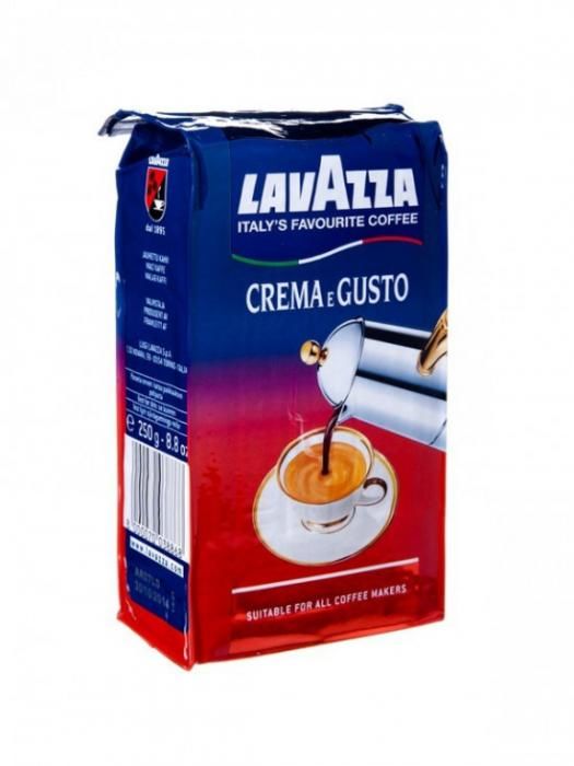 Lavazza Crema e Gusto mletá káva 250 g