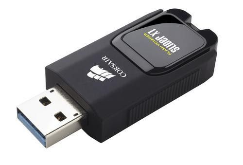 CORSAIR Voyager Slider X1 128GB USB3.0 flash drive (výsuvný konektor, čtení 130MB), CMFSL3X1-128GB