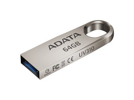 Flash disk ADATA UV310 64GB kovový 19291