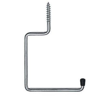 Hák k zašroubování hranatý Zn Domax HW