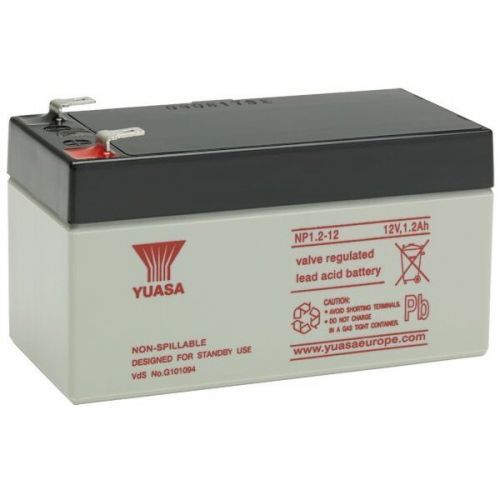 YUASA Staniční (záložní) baterie NP1.2-12, 1,2Ah, 12V