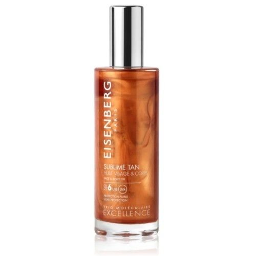 Eisenberg Pleťový a tělový olej SPF 6 (Sublime Tan Face & Body Oil) 100 ml