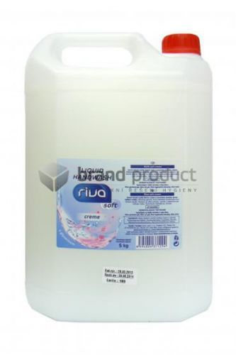 Mýdlo tekuté RIVA SOFT 5l bílé