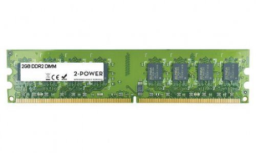 2-Power 2GB MultiSpeed 533/667/800 MHz DDR2 Non-ECC DIMM 2Rx8 ( DOŽIVOTNÍ ZÁRUKA ), MEM0511A