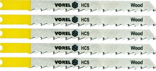 VOREL Plátek do přímočaré pily 1.5 mm na dřevo 5ks TO-27831