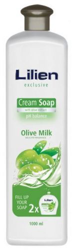 Lilien krémové tekuté mýdlo Olive Milk 1000ml