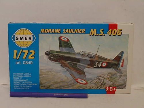 Model Morane Saulnier MS 406 1:72