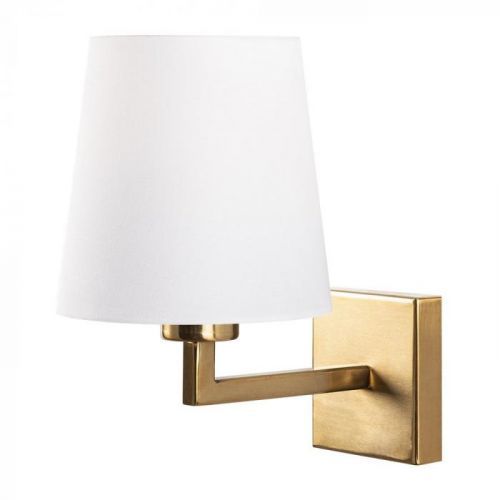 Nástěnné svítidlo v bílo-zlaté barvě Opviq lights Profil