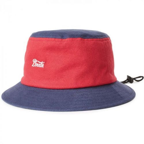 klobouk BRIXTON - Stith Bucket Hat Washed Navy/Lava Red (WNYLR)
