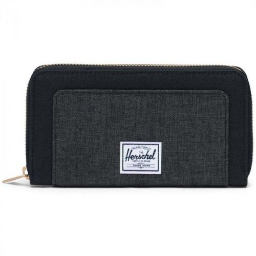 peněženka HERSCHEL - Wallets Thomas Black/Black Crosshatch (03520)