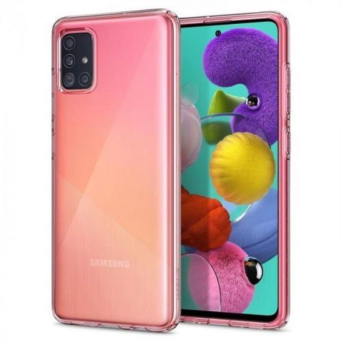 Pouzdro TopQ Samsung A71 silikon průhledný ultratenký 0,5 mm 48467