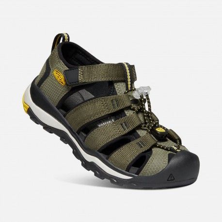 Keen Newport Neo H2 Youth dusty olive/sulphur dětské outdoorové sandály i do vody 39 EUR