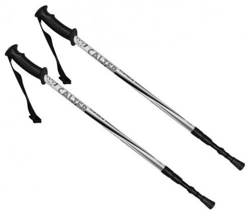 Trekingové hole Calter Kohala 3-dílné - bílé