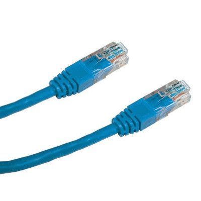 Datacom 1513 CAT5E, UTP, 1m, modrý