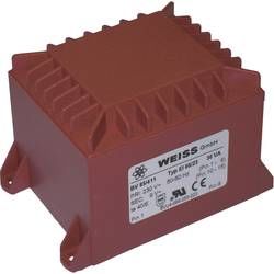 Transformátor do DPS Weiss Elektrotechnik EI 66, prim: 230 V, Sek: 12 V, 3 A, 36 VA
