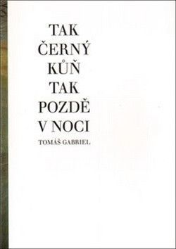 Tak černý kůň tak pozdě v noci - Gabriel Tomáš