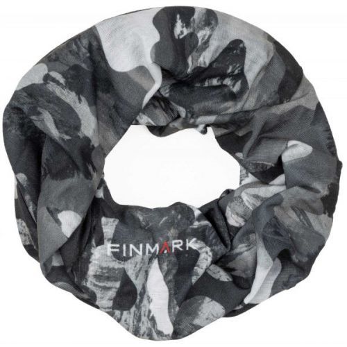 Finmark FS-007 šedá UNI - Multifunkční šátek
