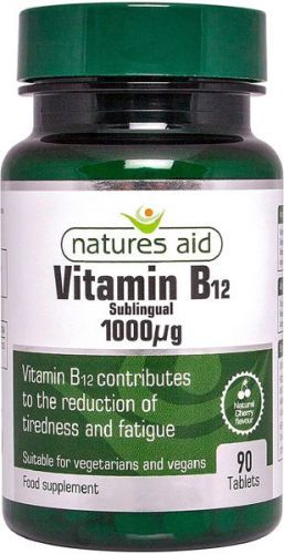 Natures aid  Vitamín B12 1000mcg 90 tablet